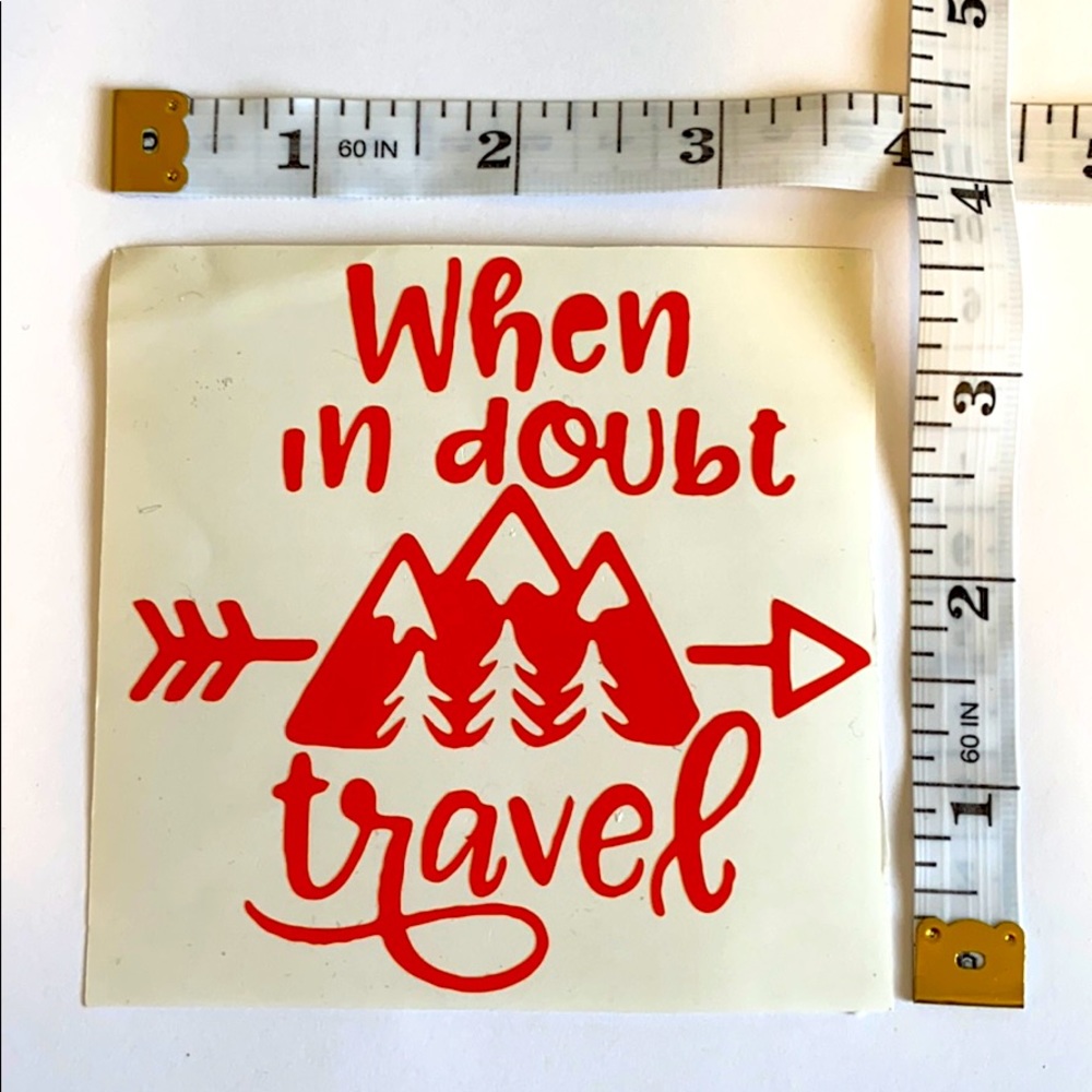 Permanent Vinyl Sticker
